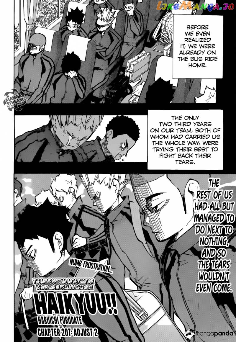 Haikyuu!!, Chapter 236 image 02